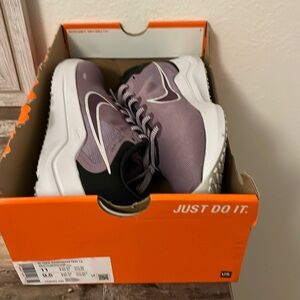 New Womens Nike Downshifter 12 Amethyst Wave Sneakers Size 11